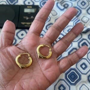 Anita Gold Hoop Earrings